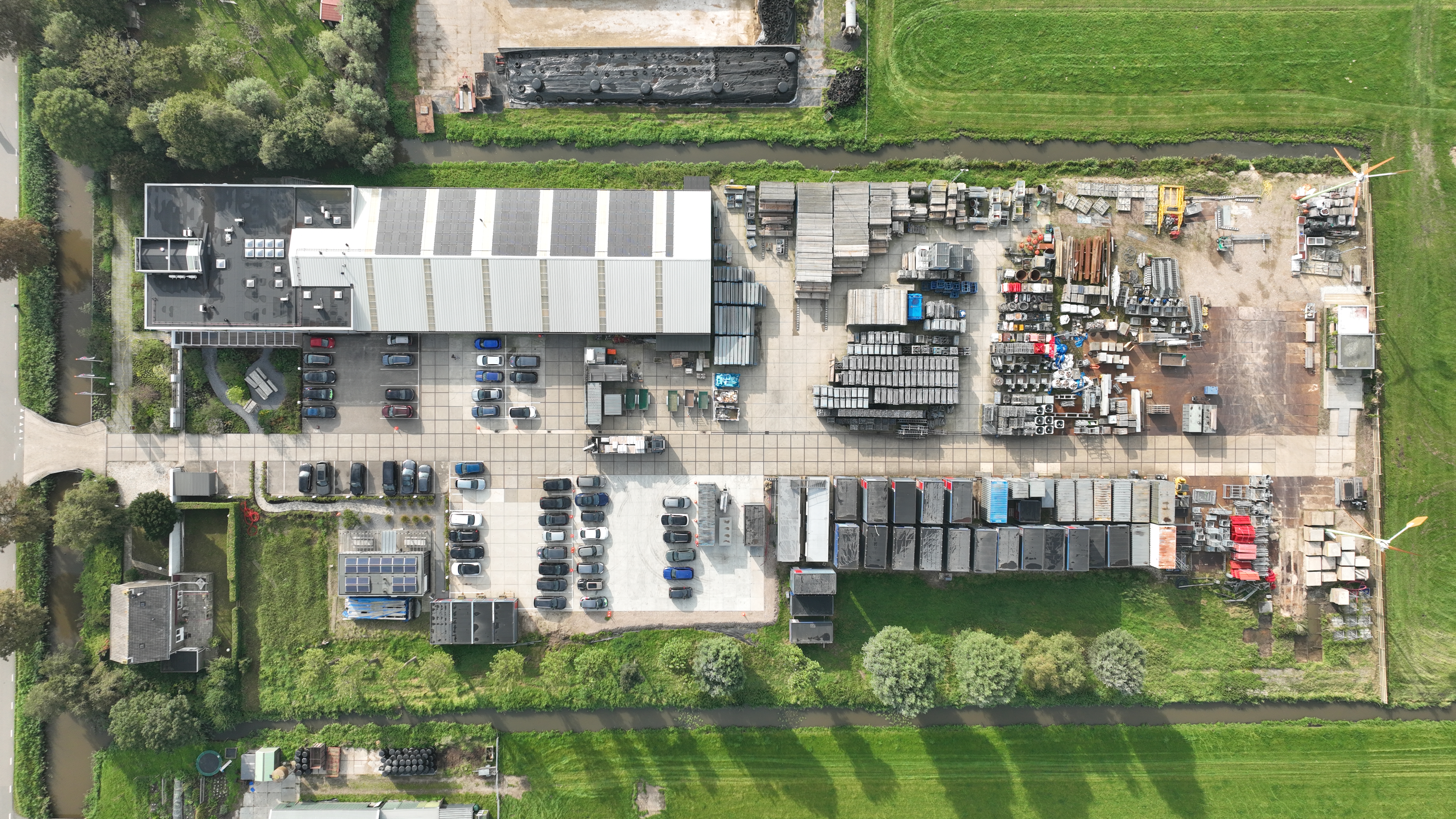 Luchtfoto Terrein
